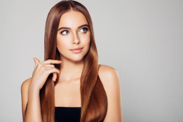 istock Beautiful woman with make-up 872601792