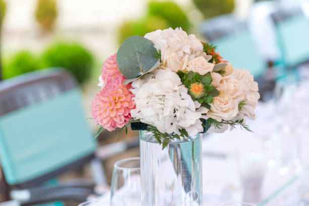 istock Beautiful table decoration for a garden party/wedding 872608970
