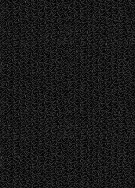 istock Fragment of dark gray knitted fabric. Seamless pattern. Texture 872614470