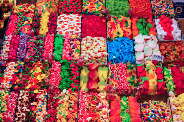 istock Sweet food on Barcelona's market 872616014