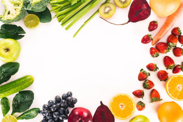 istock fresh vegetables, fruits and berries 872618296