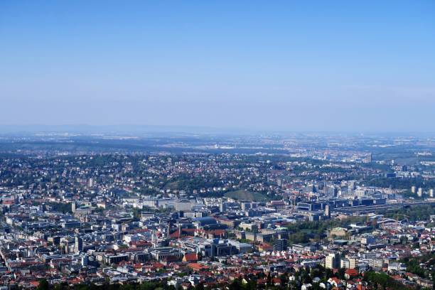 istock Stuttgart cityscape - view from TV Tower Stuttgart 872628578