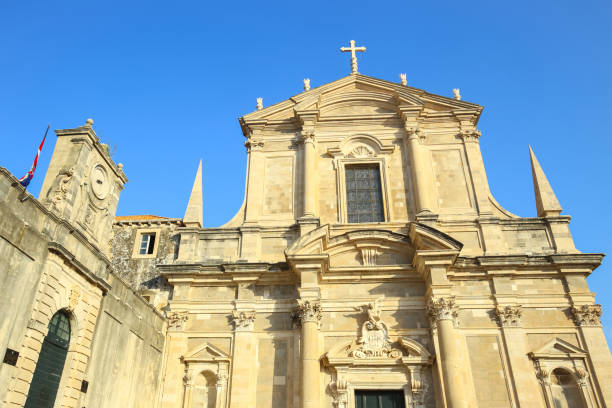 istock Church of Saint Ignatius in Dubrovnik 872642044