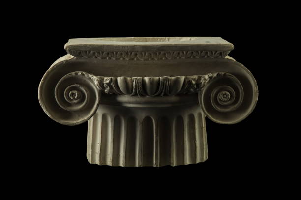 istock gypsum pommel column, capital, pilaster. 872649052