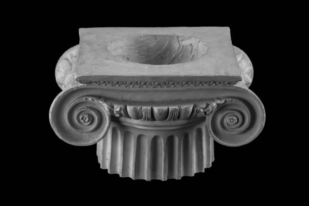 istock gypsum pommel column, capital, pilaster. 872649078