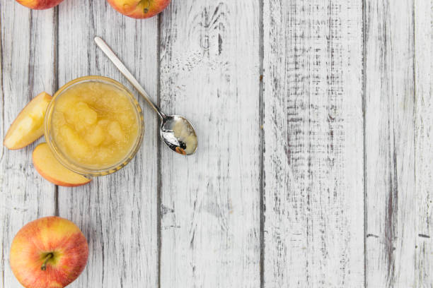 istock Homemade Applesauce (selective focus) 872649454