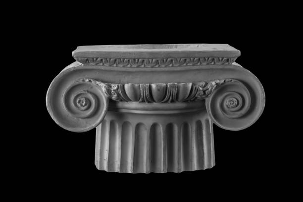 istock gypsum pommel column, capital, pilaster. 872649610
