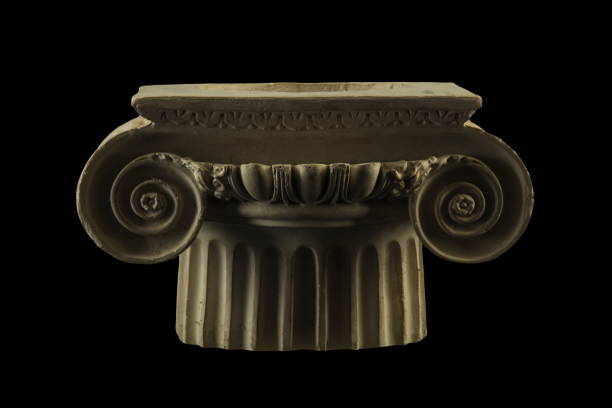 istock gypsum pommel column, capital, pilaster. 872649630