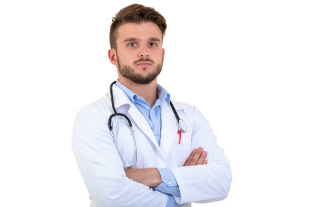 istock Young confident Doctor with a stethoscope in the hands. 872653108