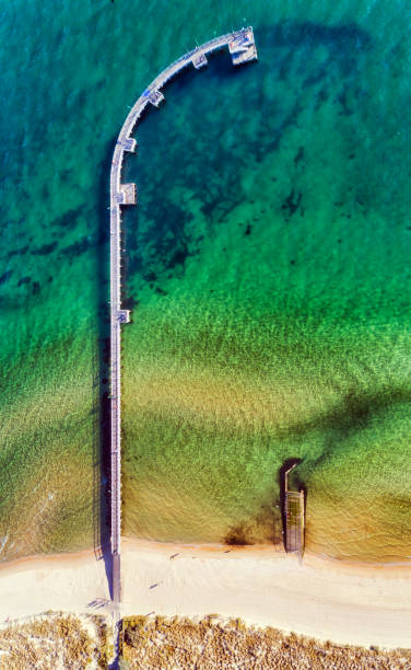 istock D Port Melbourne Jetty TOp down 872656662