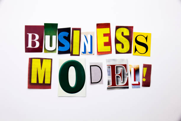istock A word writing text showing concept of Business Model made of different magazine newspaper letter for Business case on the white background with copy space 872657504