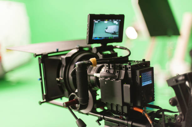 câmera de cinema digital em conjunto - movie location - fotografias e filmes do acervo