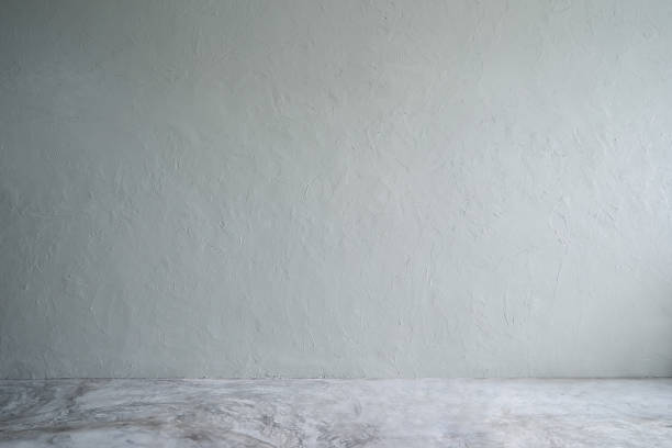 istock Empty cement floor and concrete wall , Interior design with Loft style . 872667616