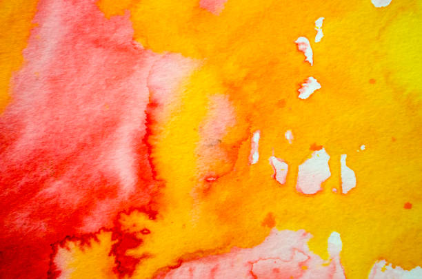 istock Colorful water color painting background 872670422