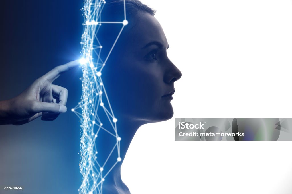 AI(Artificial Intelligence) concept. Change Stock Photo