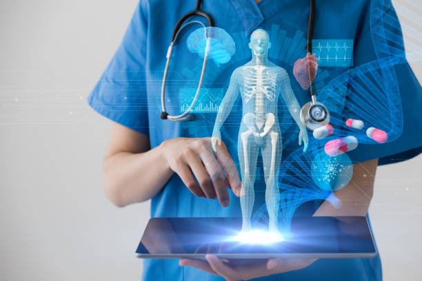 istock Medical technology concept. Electronic medical record. 872676342
