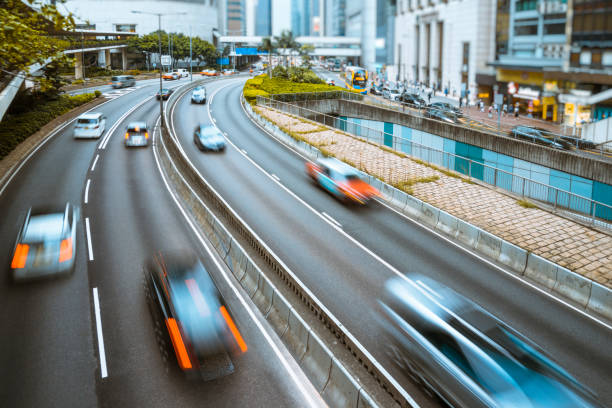 istock urban traffic in Hong Kong 872679876