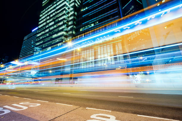 istock busy traffic at night in downtown Hong Kong 872680568