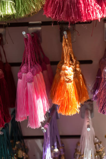 istock Traditional tassels in various colors 872691522
