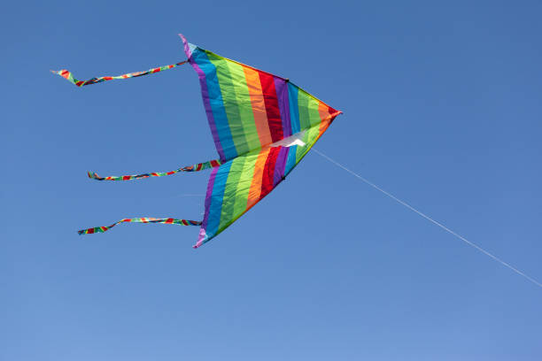 istock the striped colorful kite 872697704
