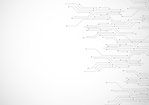 Abstract digital background with technology circuit board texture. Electronic motherboard illustration. Communication and engineering concept. Vector illustrationAbstract digital background with technology circuit board texture. Electronic motherboard illustration. Communication and engineering concept. Vector illustration