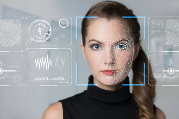 Photo of Facial Recognition System concept.