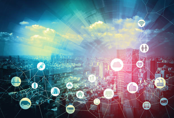 istock Smart city and Internet of Things concept. 872711180