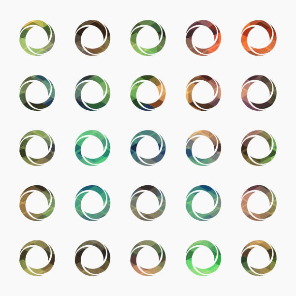 絞りのシンボル - focusing ring点のイラスト素材／クリップアート素材／マンガ素材／アイコン素材
