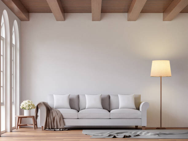 istock Scandinavian living room 3d rendering image 872714602