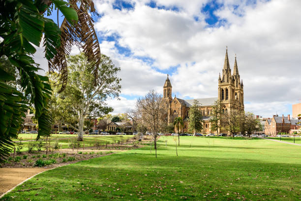 istock St. Peter's Cathedral located in North Adelaide 872714890