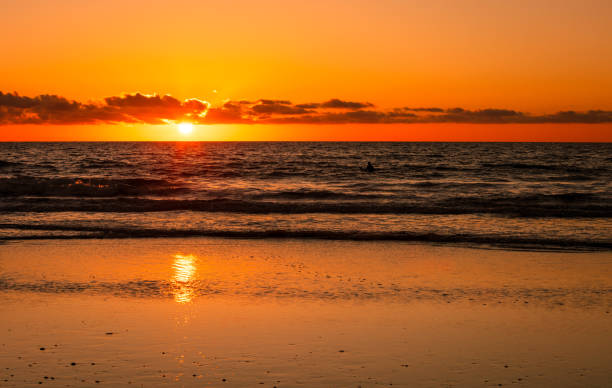 istock Sunset at San Diego Beach, autumn 872720832
