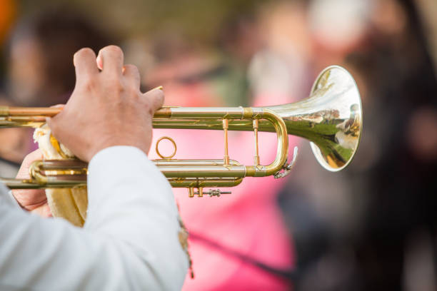 istock Trumpet performance at the concert 872722720