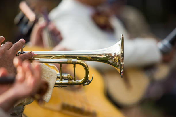 istock Trumpet performance at the concert 872722770