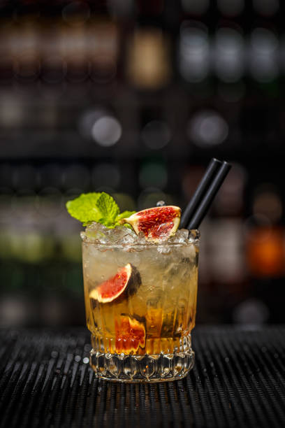 istock Glass of iced refreshing cocktail 872729056