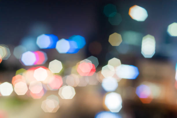 istock City light night blur bokeh,abstract background.(Haeundae Beach, Busan, South Korea) 872738772
