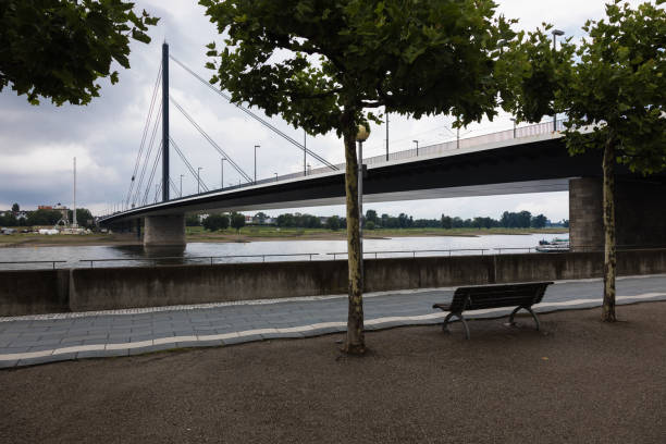 istock Oberkassler bridge in Dusseldor 872740322