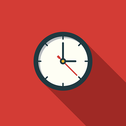 istock Time Flat Design Education Icon with Side Shadow 872742562