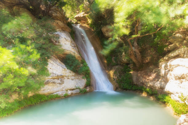 istock Neda  in Greece. A  famous and beautiful waterfall. 872750100