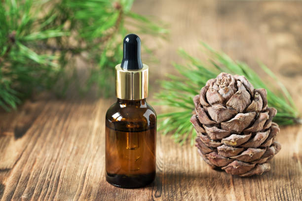 istock Essential oil of pine and spruce 872750150