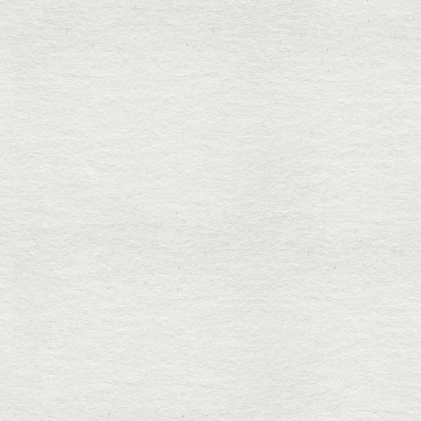 istock Blank white hand-made paper background. Seamless square texture 872768174