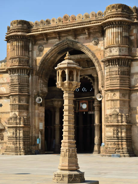 istock Central entry to mosque in Ahmedabad. 872769018