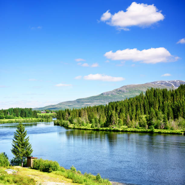 istock Namsen river, Norway 872769756