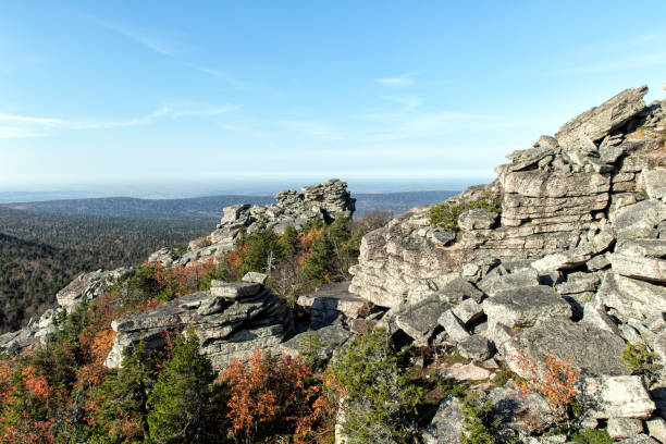 istock Rocks of irregular shape. Flagstone 872779836