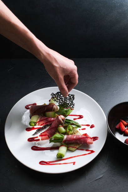 food photo creative style restaurant meal concept