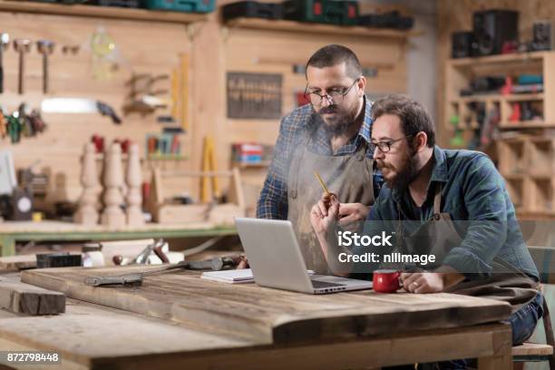 Wood Designer Stock Photo - Download Image Now - Small Business, Owner, Craftsperson