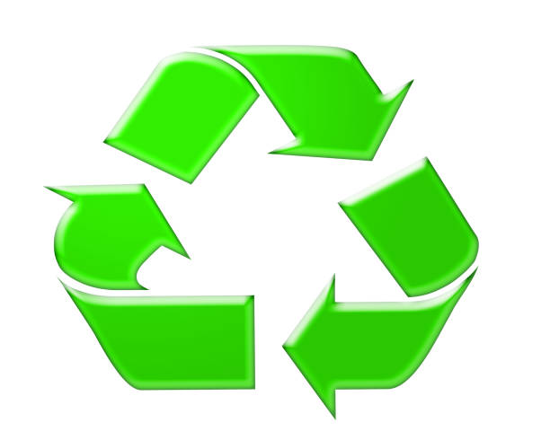 istock Recycle Symbol isolated on white background 872806726