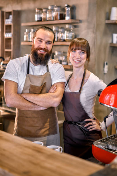 istock Two Barista coffee shop 872807272