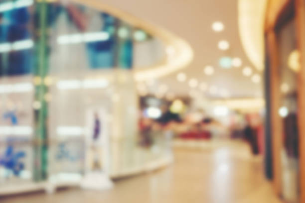 istock Modern Busy Shopping Mall Blurred  background 872812574