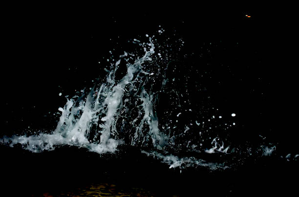 istock Splashing wave on the Black sea. 872818892