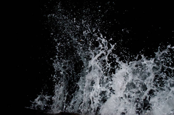 istock Splashing wave on the Black sea. 872819092